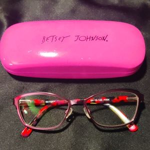 Betsey Johnson Eyeglasses Frame.